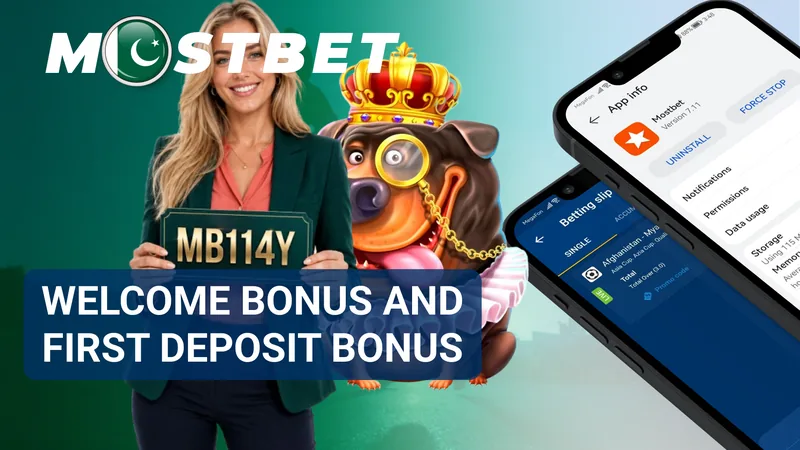 Welcome bonus offer for new Mostbet Pakistan users