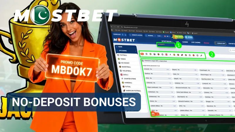 No-deposit bonus for Mostbet Pakistan customers