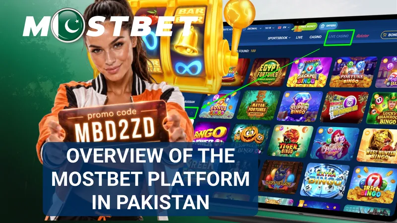 Mostbet Pakistan sportsbook and casino interface