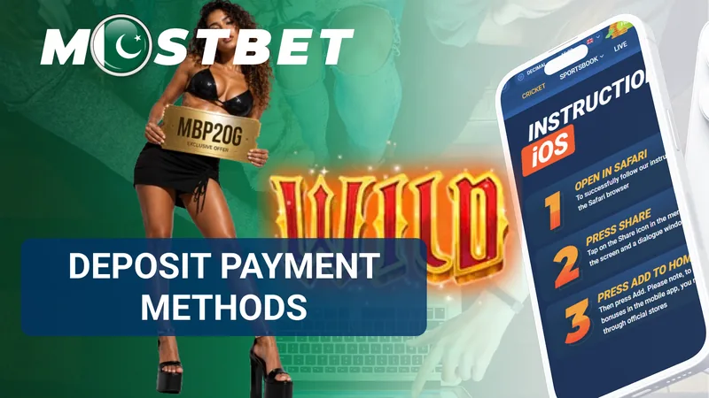 Payment methods for Mostbet Pakistan