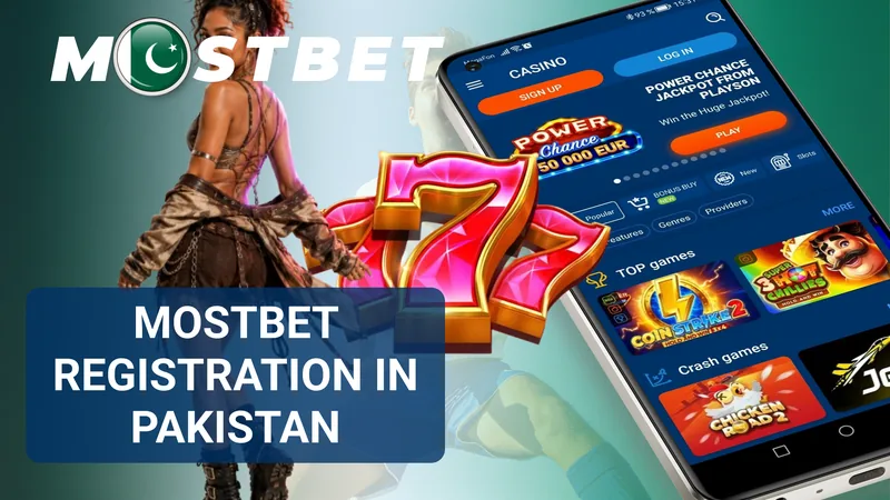 Mostbet registration form in Pakistan