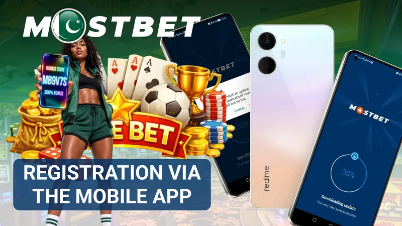 Mostbet mobile app registration in Pakistan
