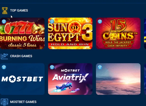 MostBet Online Casino