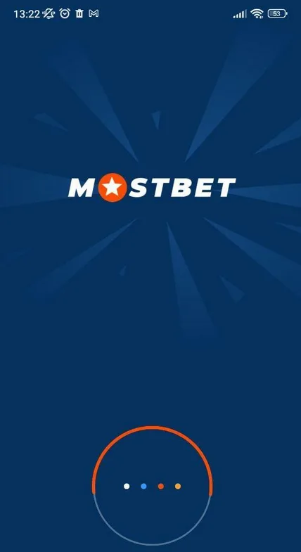 MostBet mobile application on Android